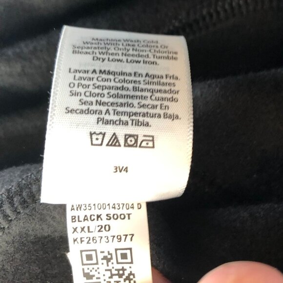 NWT Athletic Works Mens Activewear Pants XXL Black Fleece Straight Sweatpants - Picture 11 of 14